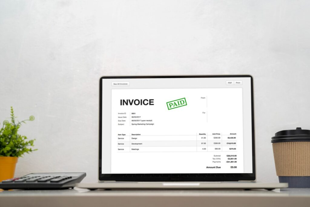 invoice online