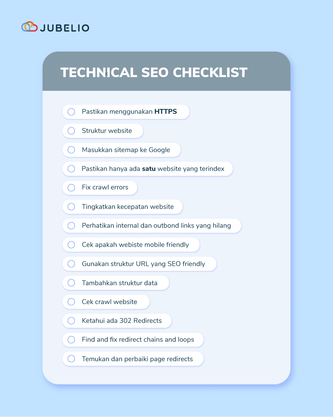 technical seo checklist