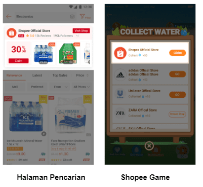 contoh iklan toko shopee