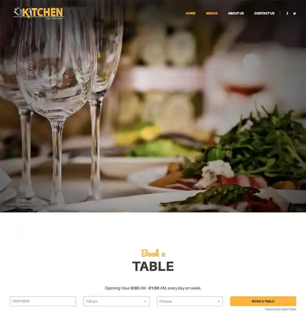 live kitchen cafe