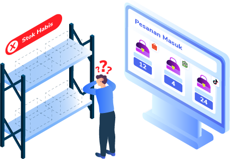 Produk Best Seller Namun Stok Tidak Sinkron Sehingga Overselling