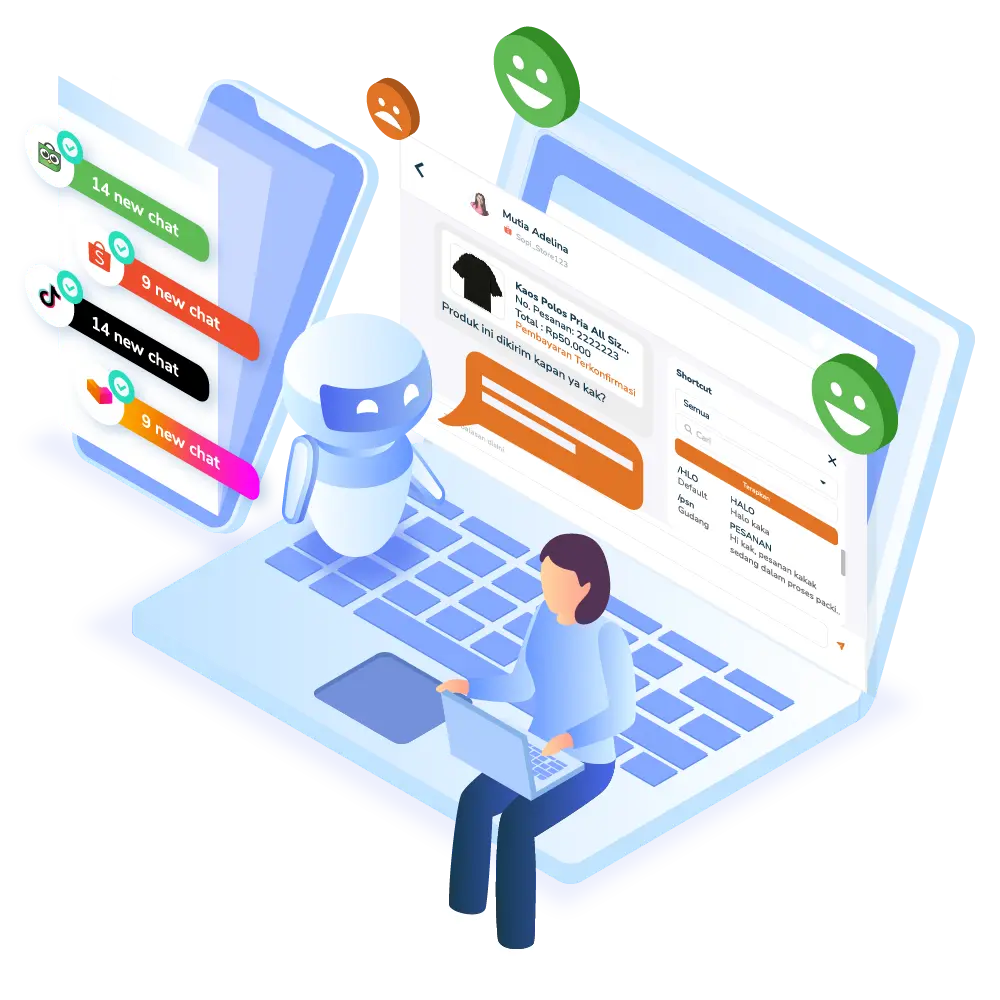 Aplikasi Chat Marketplace Terintegrasi