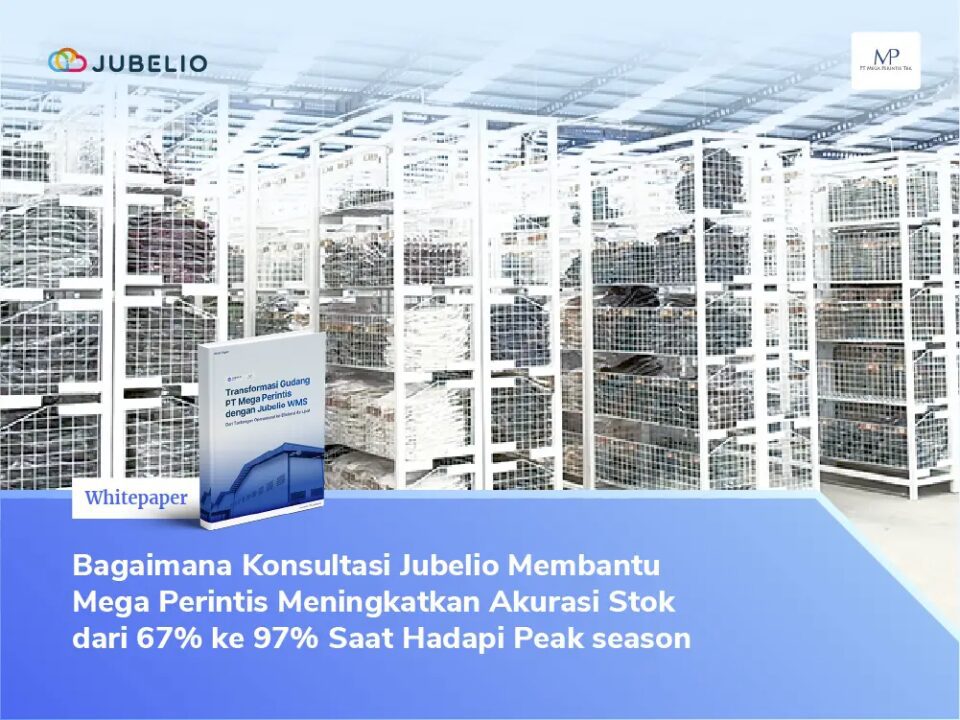 Optimasi akurasi stoki gudang besar, study case mega perintis