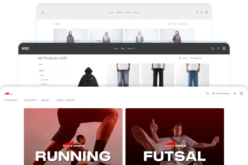 Toko online tampil profesional dan mudah dipercaya