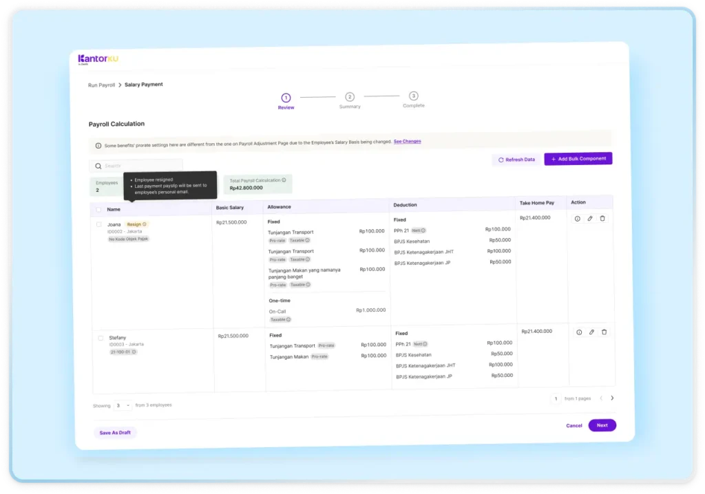 Rekomendasi Aplikasi Payroll Terbaik